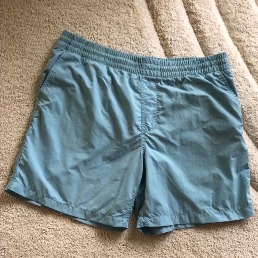 Gap Mens  baby blue fully lined swim suit L